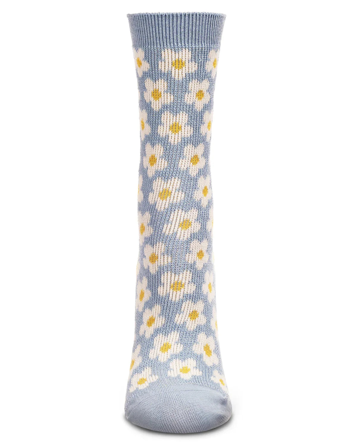 Women's Vintage-Style Daisy Crew Socks