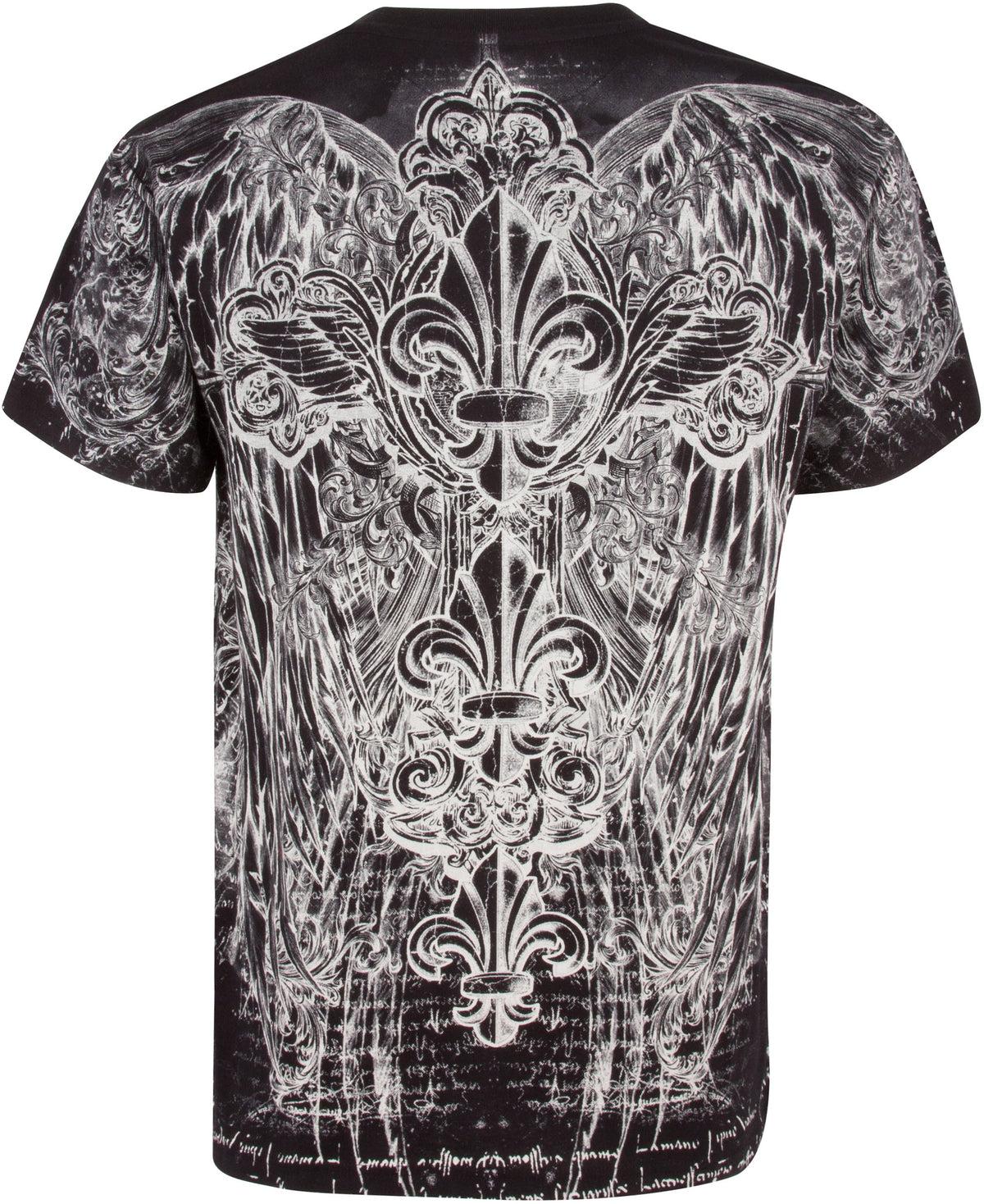 Men's Fleur-de-Lis & Vines Graphic Tee