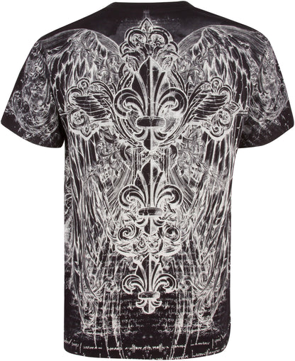 Men's Fleur-de-Lis & Vines Graphic Tee