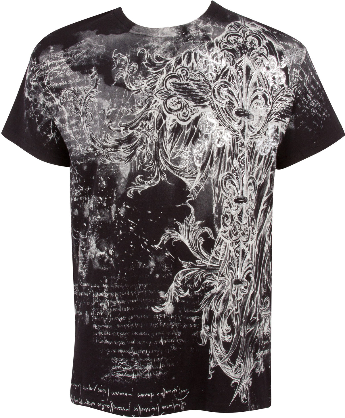 Men's Fleur-de-Lis & Vines Graphic Tee