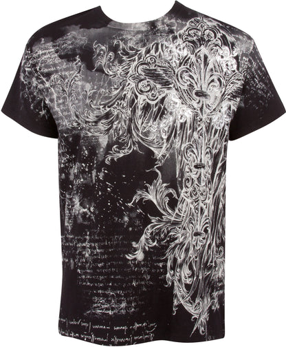 Men's Fleur-de-Lis & Vines Graphic Tee