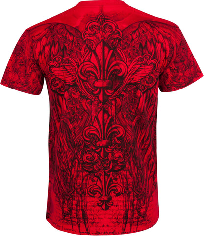 Men's Fleur-de-Lis & Vines Graphic Tee