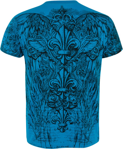 Men's Fleur-de-Lis & Vines Graphic Tee