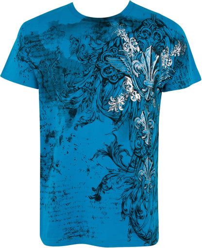 Men's Fleur-de-Lis & Vines Graphic Tee