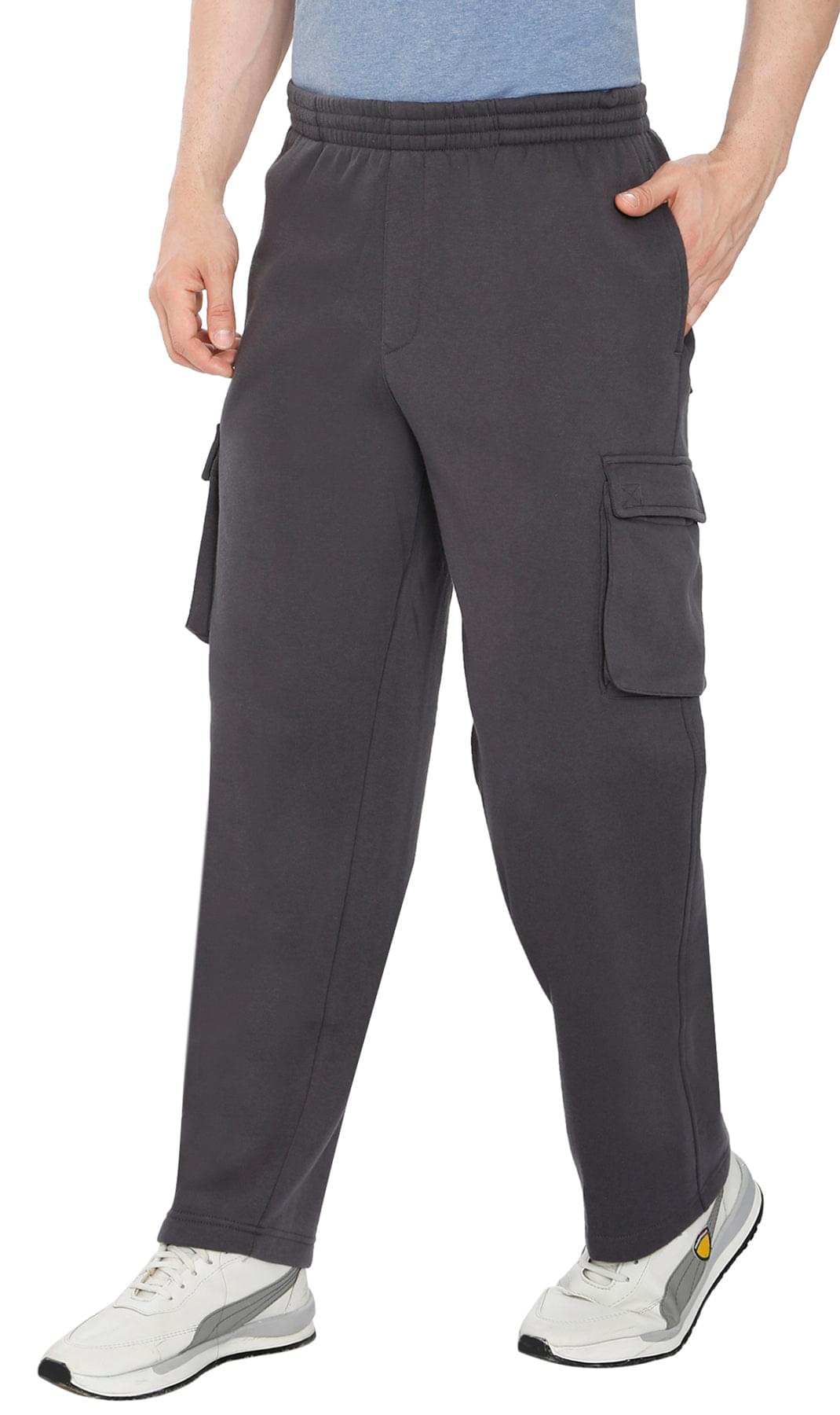 Men's Brushed Fleece Cargo Pants