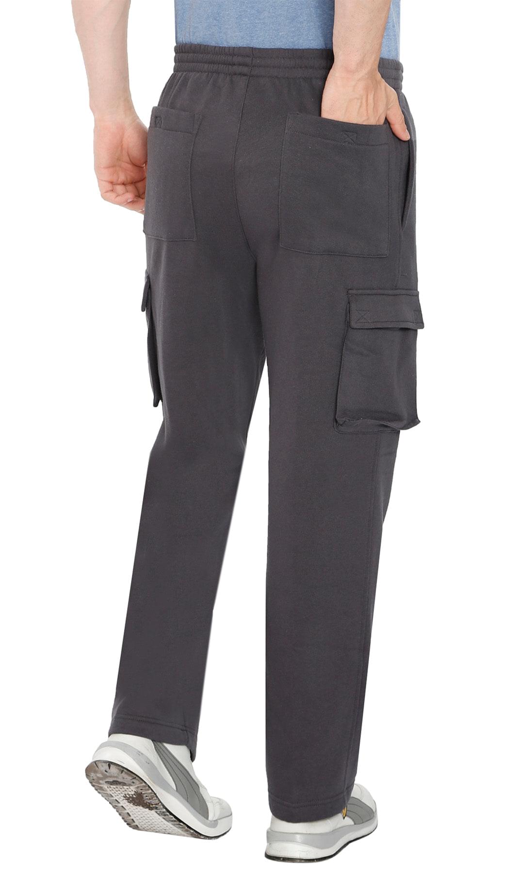 Men's Brushed Fleece Cargo Pants