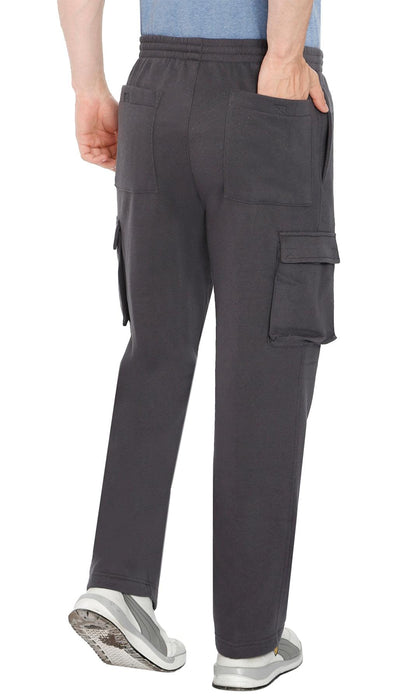 Men's Brushed Fleece Cargo Pants