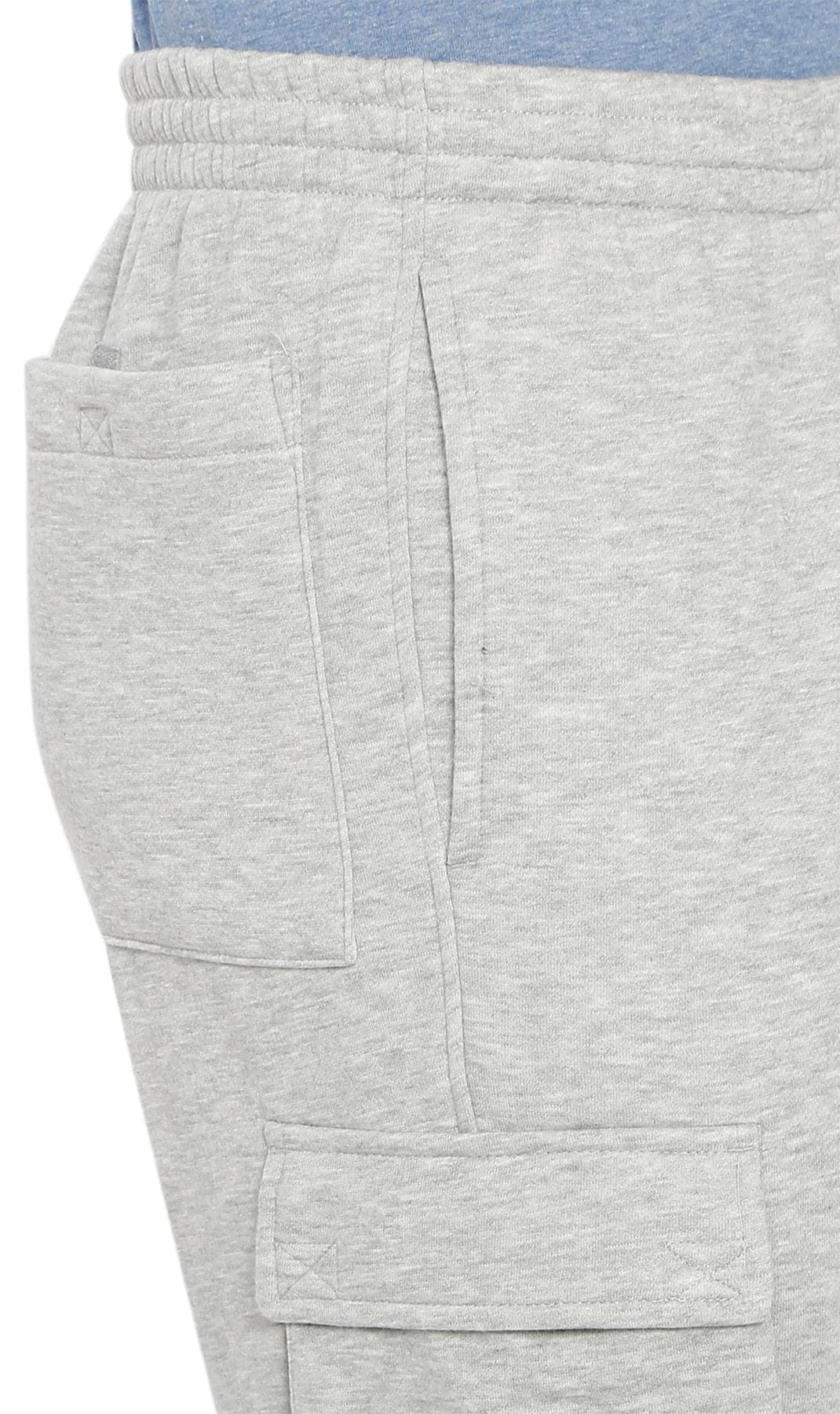 Men's Brushed Fleece Cargo Pants