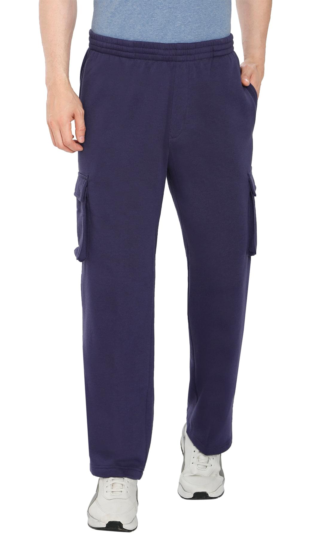 Men's Brushed Fleece Cargo Pants
