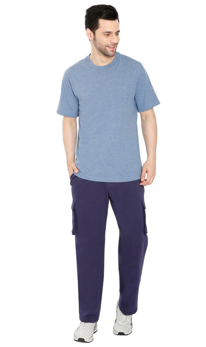 Men's Brushed Fleece Cargo Pants