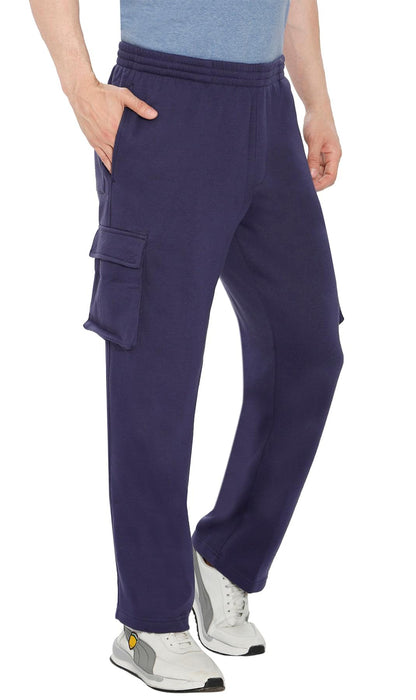 Men's Brushed Fleece Cargo Pants