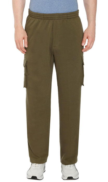 Men's Brushed Fleece Cargo Pants