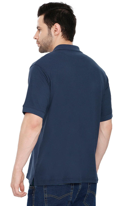 Men's Piqué Cotton-Blend Polo – Chest Pocket