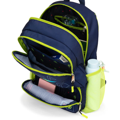Kids' School Backpack, Flags Print, 16 in
