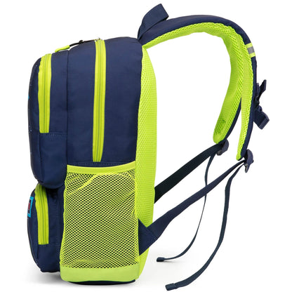 Kids' School Backpack, Flags Print, 16 in