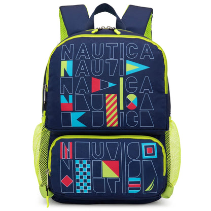 Kids' School Backpack, Flags Print, 16 in