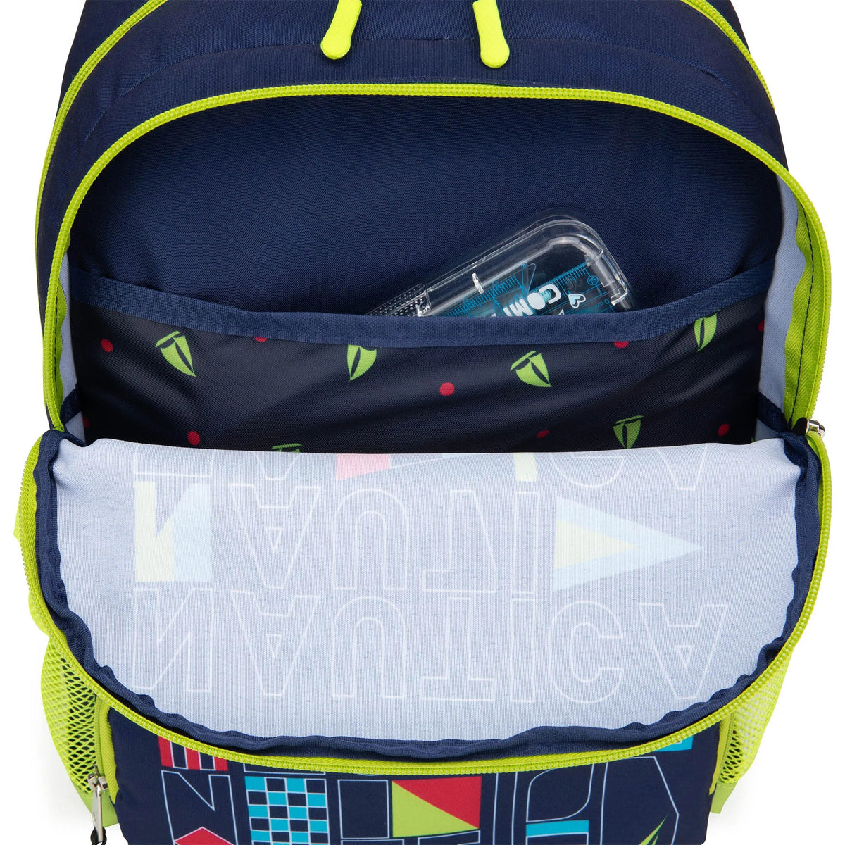 Kids' School Backpack, Flags Print, 16 in