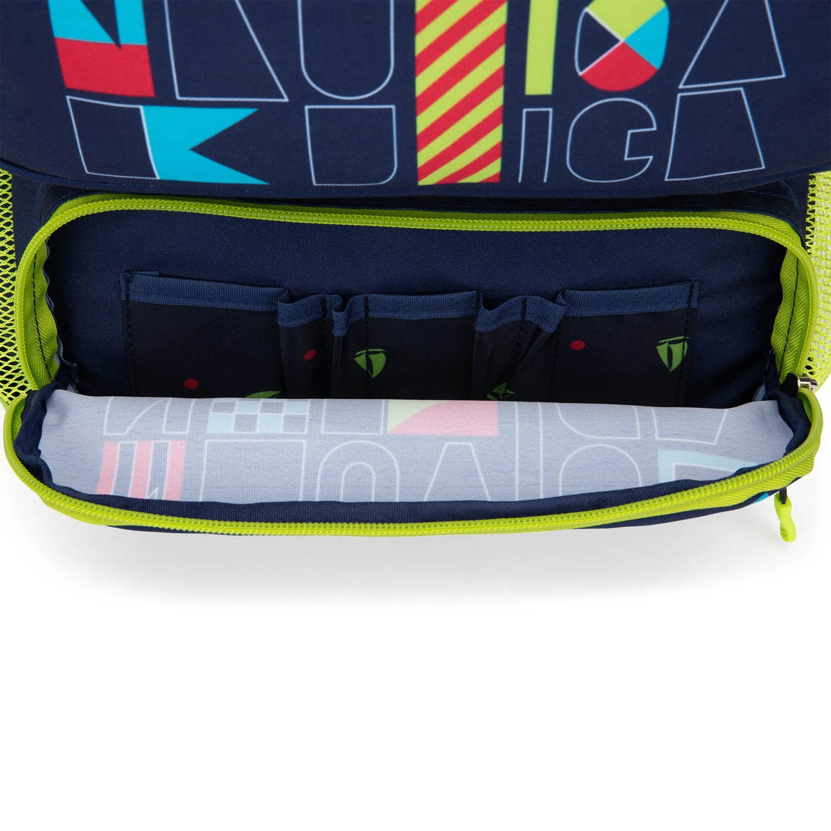 Kids' School Backpack, Flags Print, 16 in