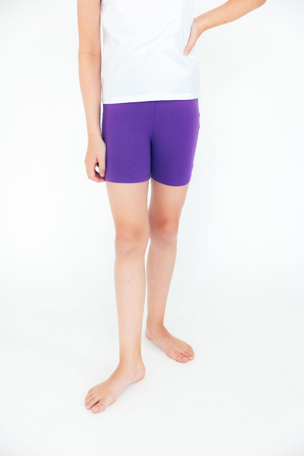 Twirl Shorts – Purple