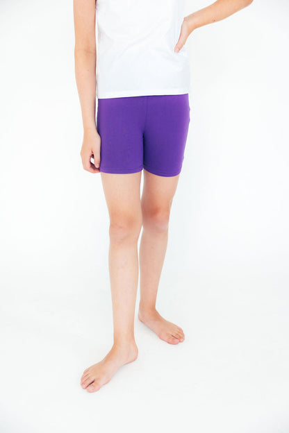 Twirl Shorts – Purple