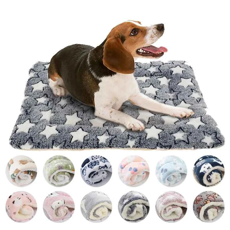 Flannel Crate Mat & Dog Bed