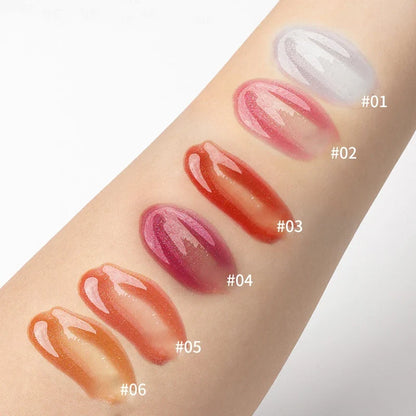 Magic Casa Water-Gloss Jelly Lip Oil Set – 6 Piece