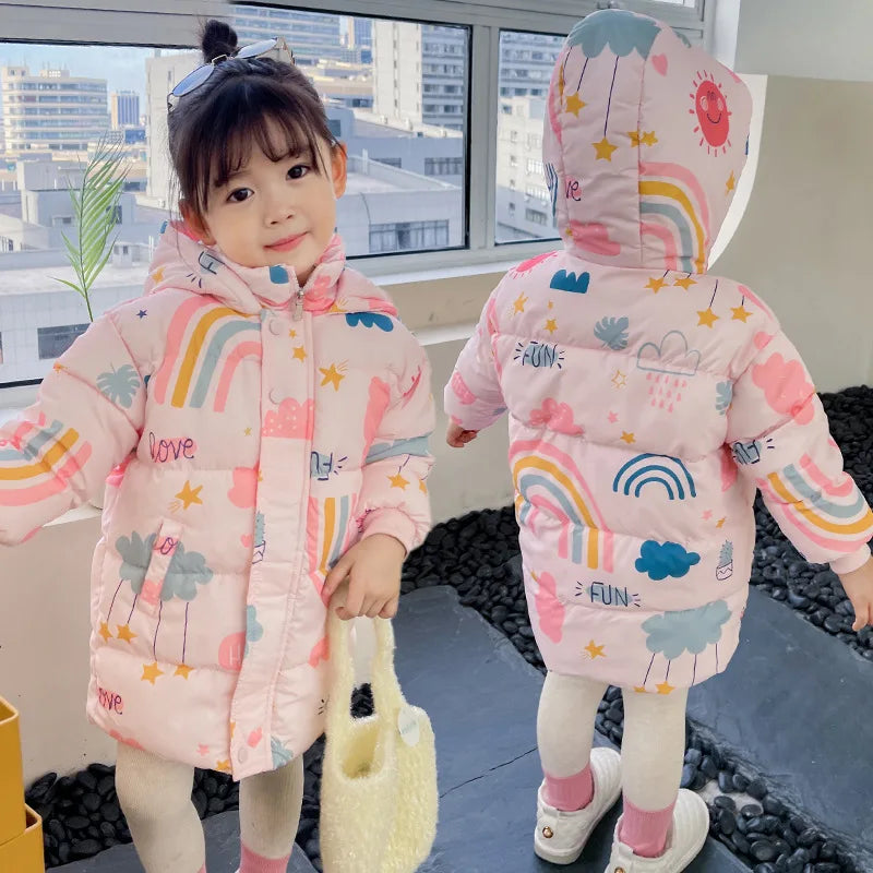 Kids Hooded Winter Jacket
