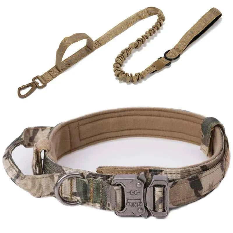 Reflective Nylon Dog Collar & Leash Set