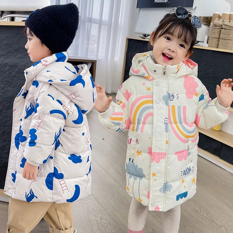 Kids Hooded Winter Jacket