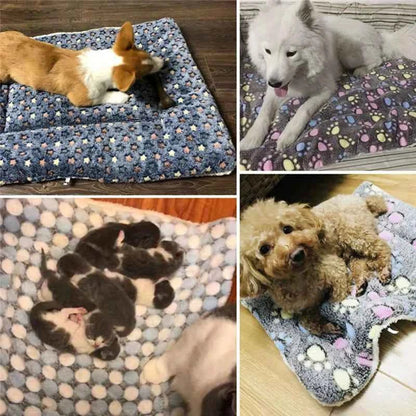 Flannel Crate Mat & Dog Bed