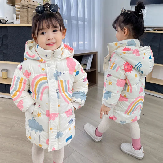 Kids Hooded Winter Jacket