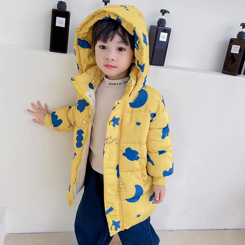 Kids Hooded Winter Jacket