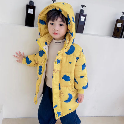 Kids Hooded Winter Jacket