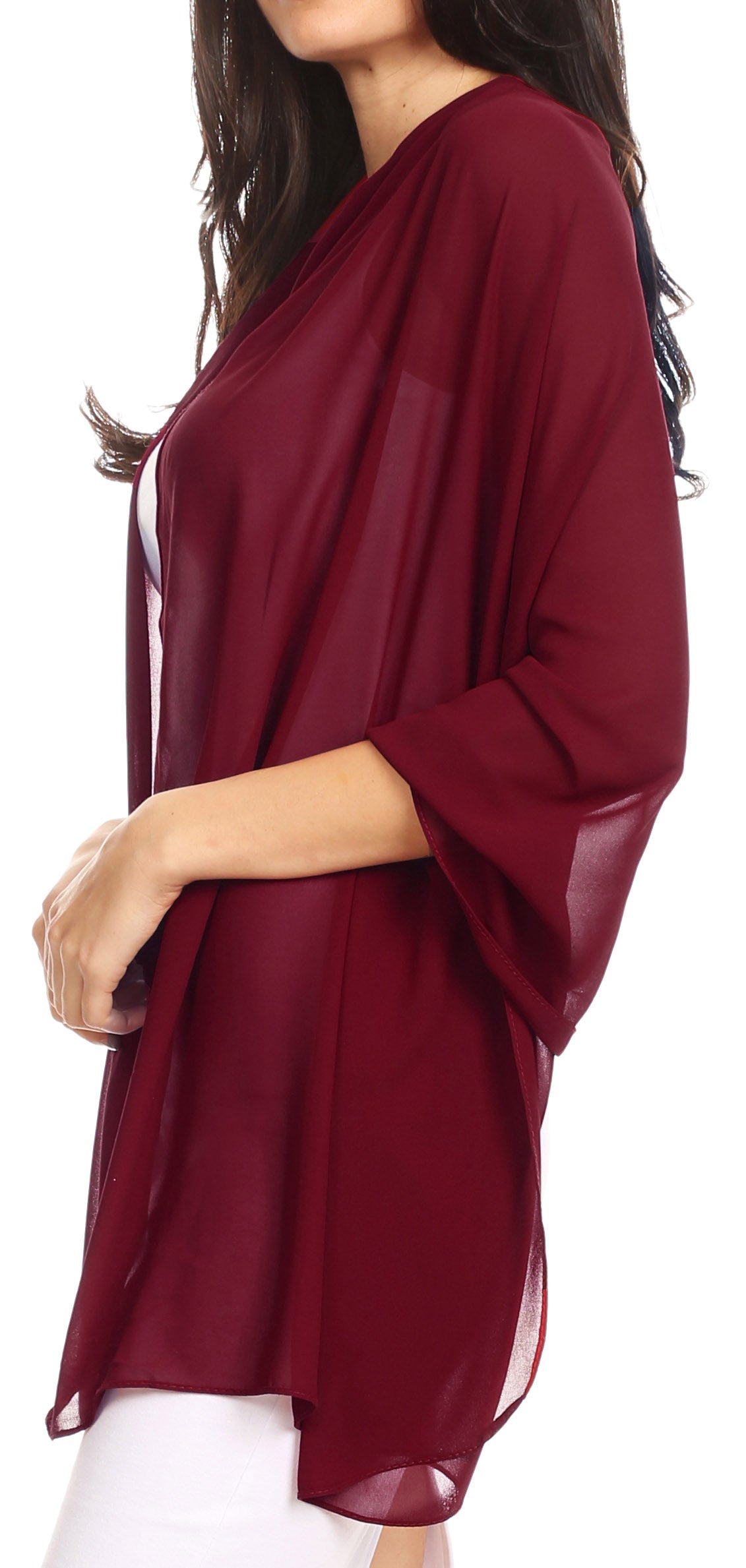 Sheer Chiffon Evening Wrap