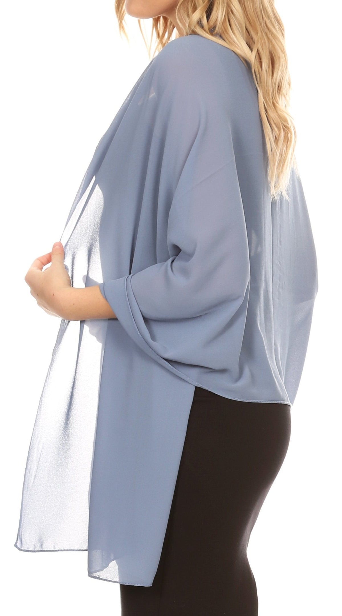 Sheer Chiffon Evening Wrap