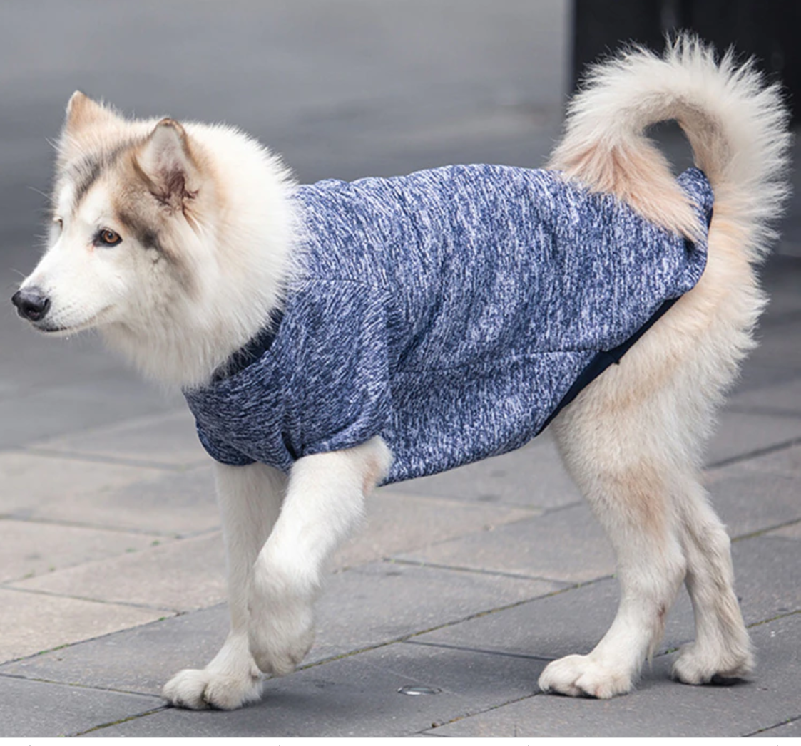 Big Dog Fleece Winter Sweater, Sizes 3XL–9XL
