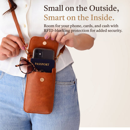 Clip-On Touch Screen Crossbody Purse