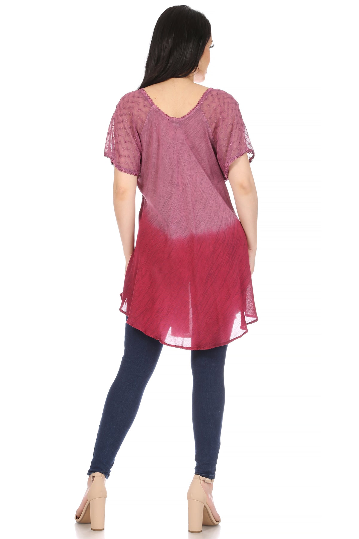 Tie-Dye Batik Tunic Top