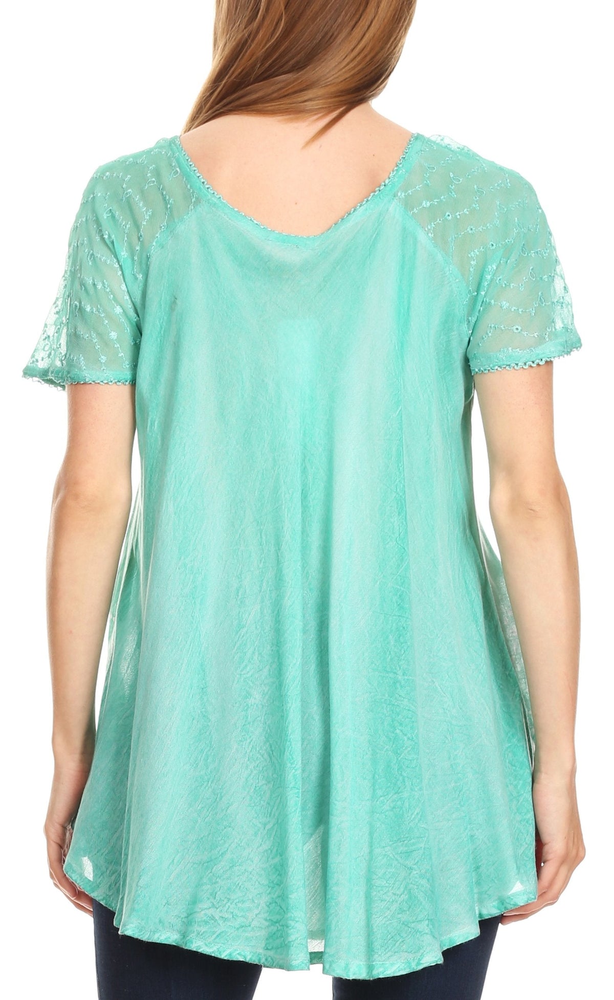 Tie-Dye Batik Tunic Top