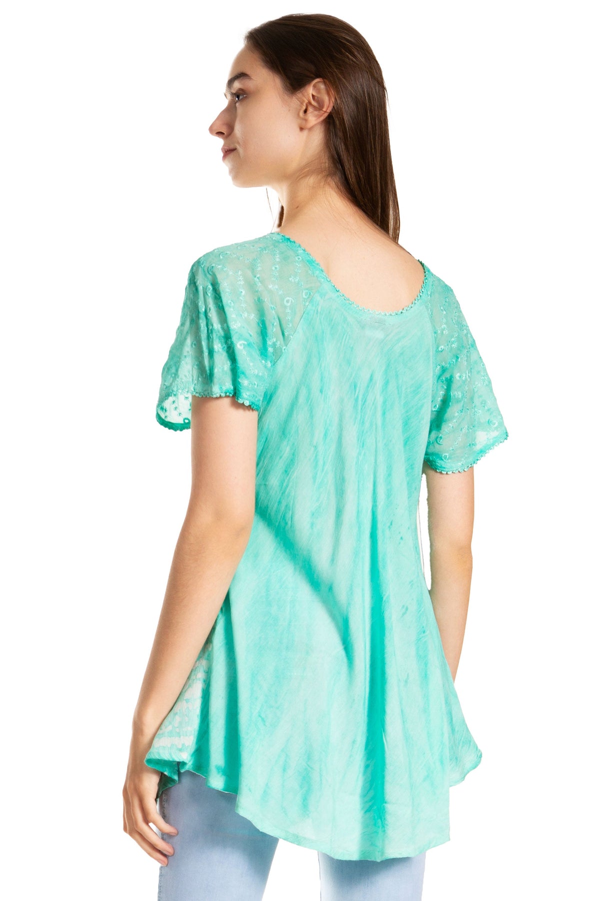 Tie-Dye Batik Tunic Top