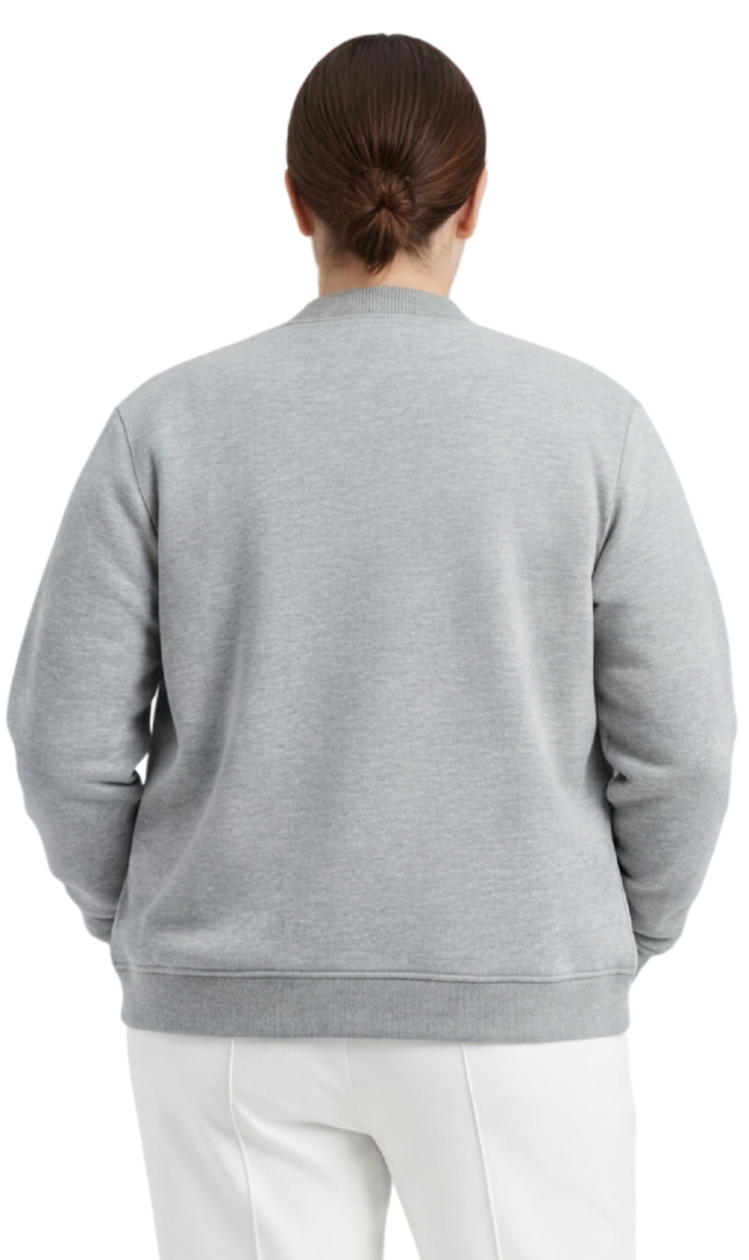 Women's Snap-Up Stand-Collar Jacket