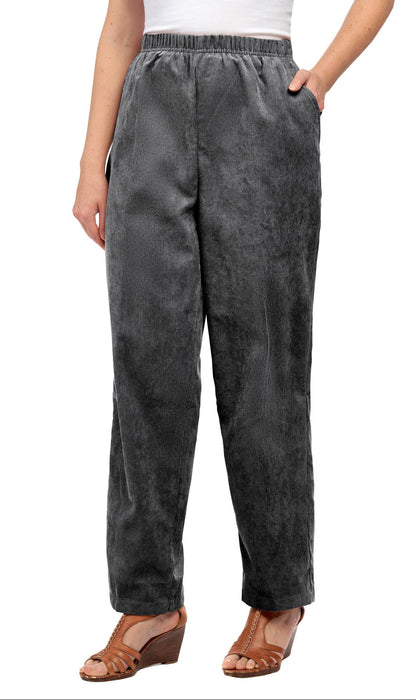 Women's Pull-On Corduroy Pants