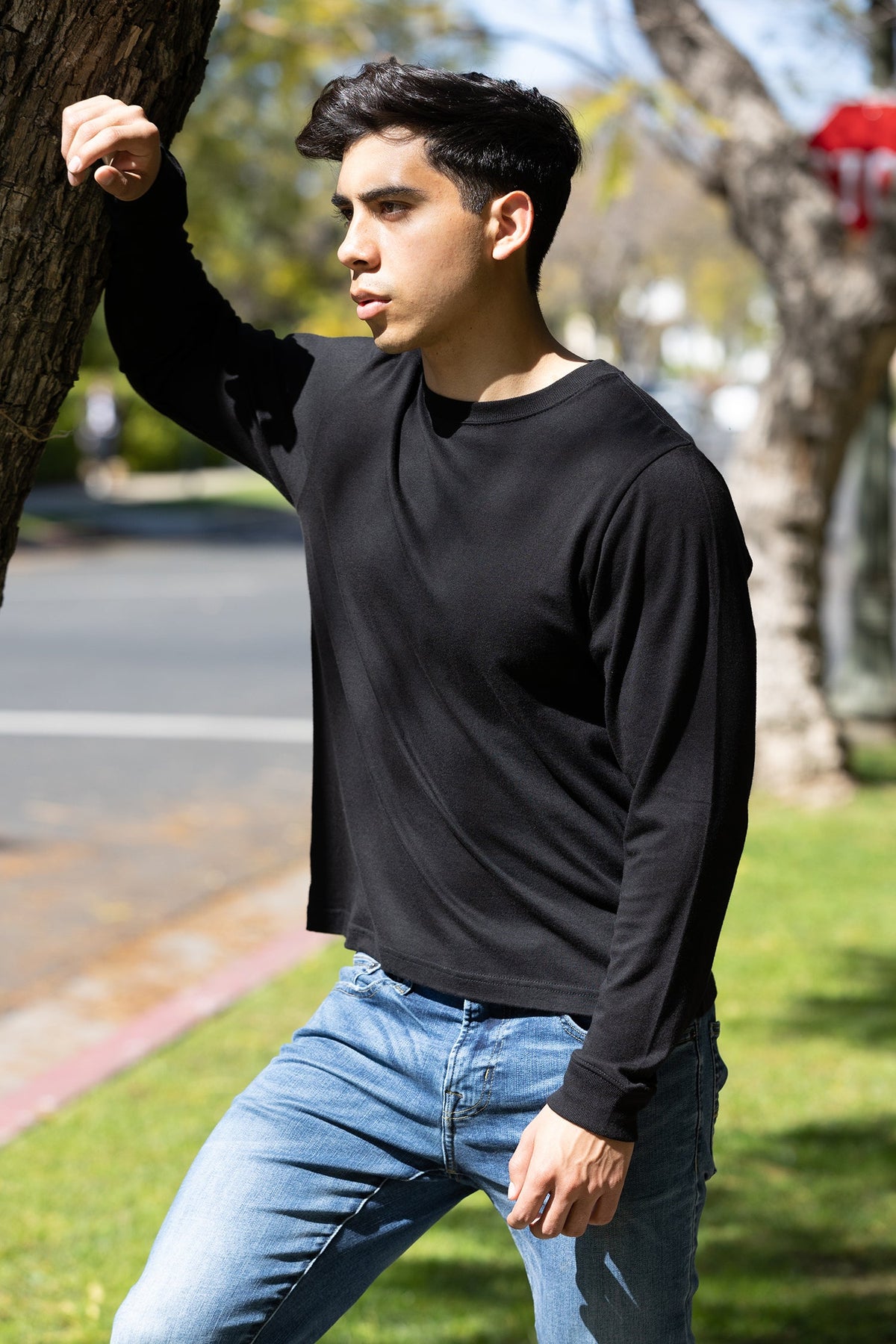 Men's Bamboo Long Sleeve T-Shirt