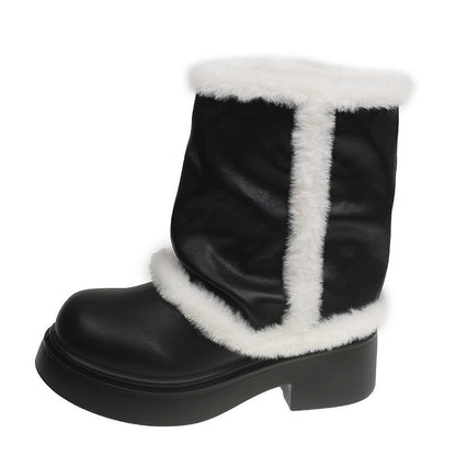 Women's Faux Fur Lined Ankle Boots