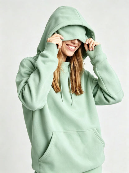 Women's Fleece-Lined Pullover Hoodie