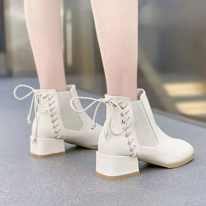Women's Velvet Warm Martin Booties