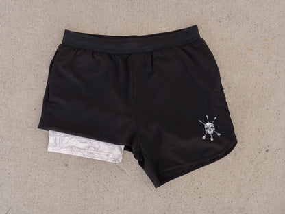 Men's Hybrid Short – Black