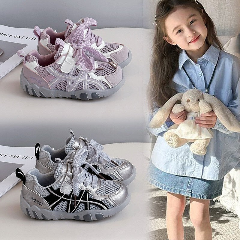 Kids' Soft-Sole Trainer Sneakers