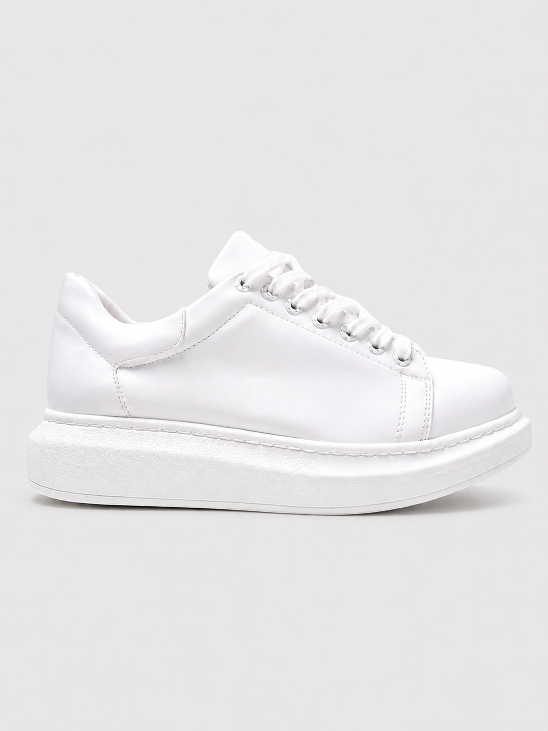 Men's Pluto Casual Sneaker – Pure White