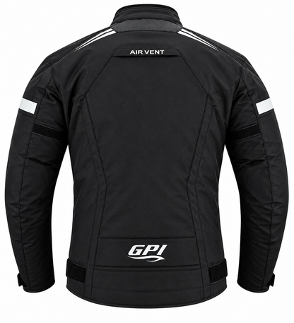 Men's All-Season Motorcycle Jacket – Black, 4 Pockets
